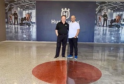 Прочные бетонные полы партнера Husqvarna